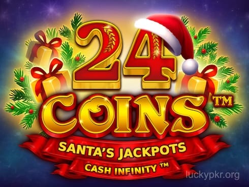 24 Coins Santas Jackpots Game Image